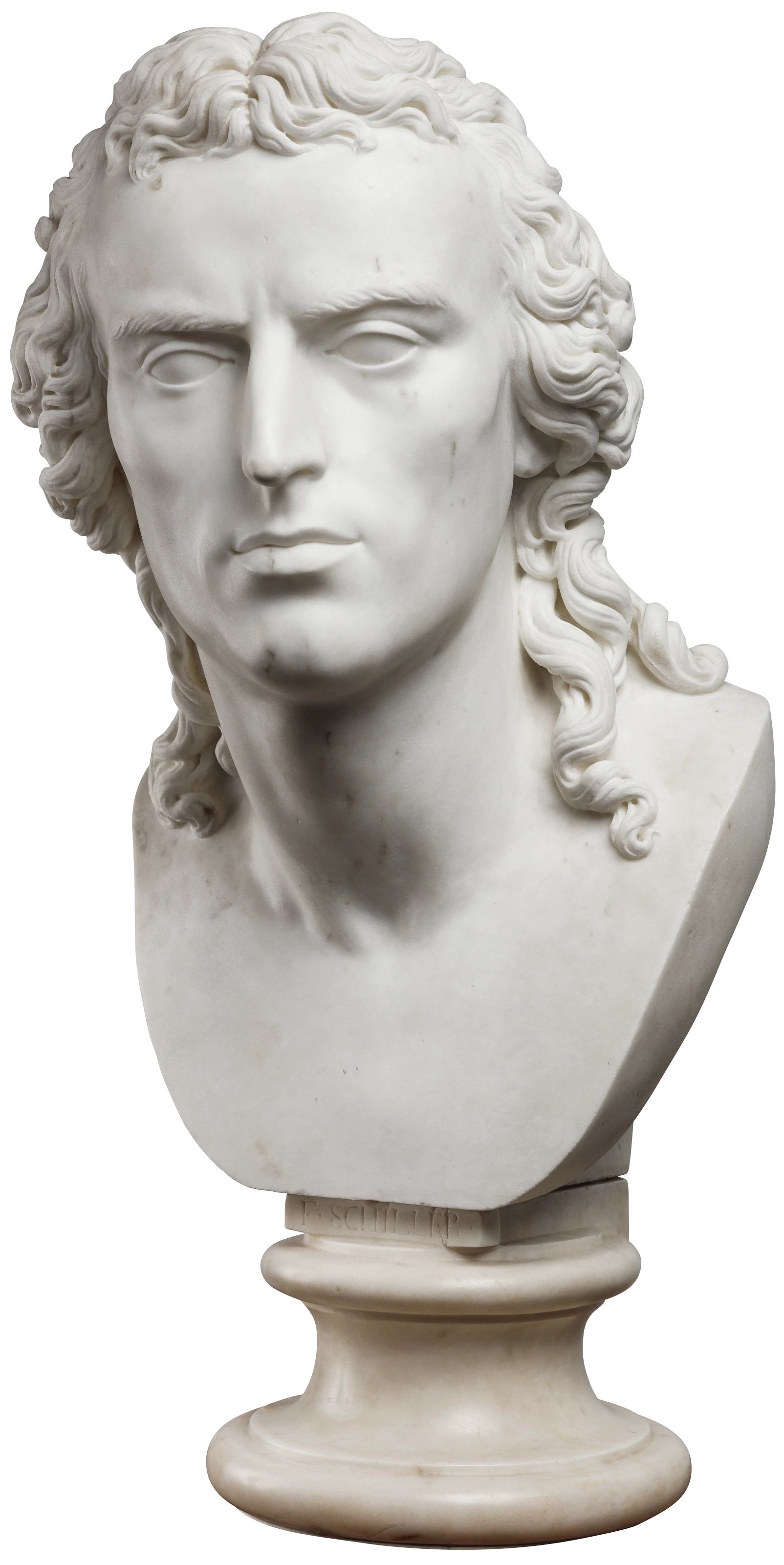 Johann Heinrich Dannecker: Marmorbüste Friedrich Schiller, 1805