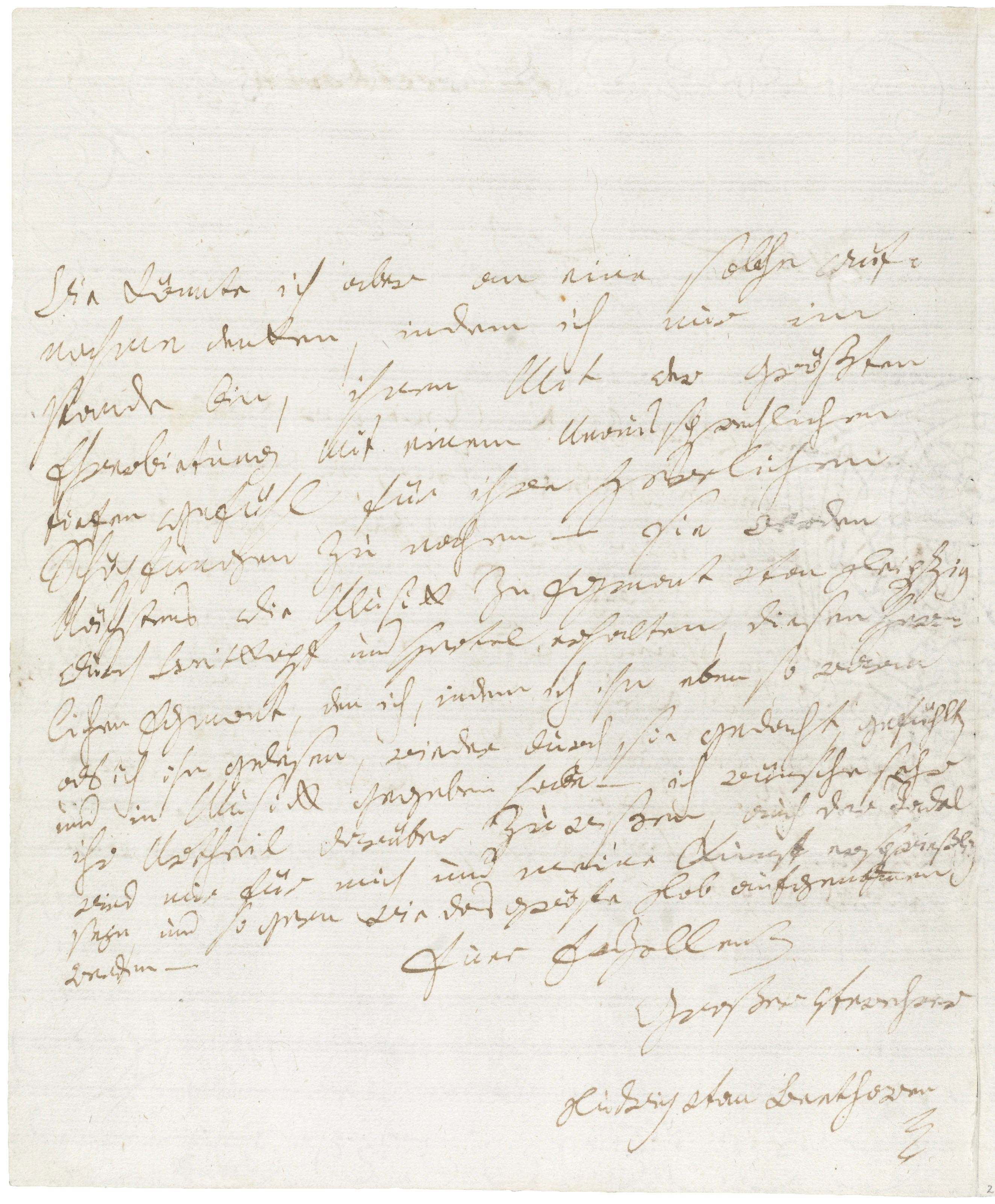 Brief Beethovens an Goethe, 12. April 1811 (Seite 2)