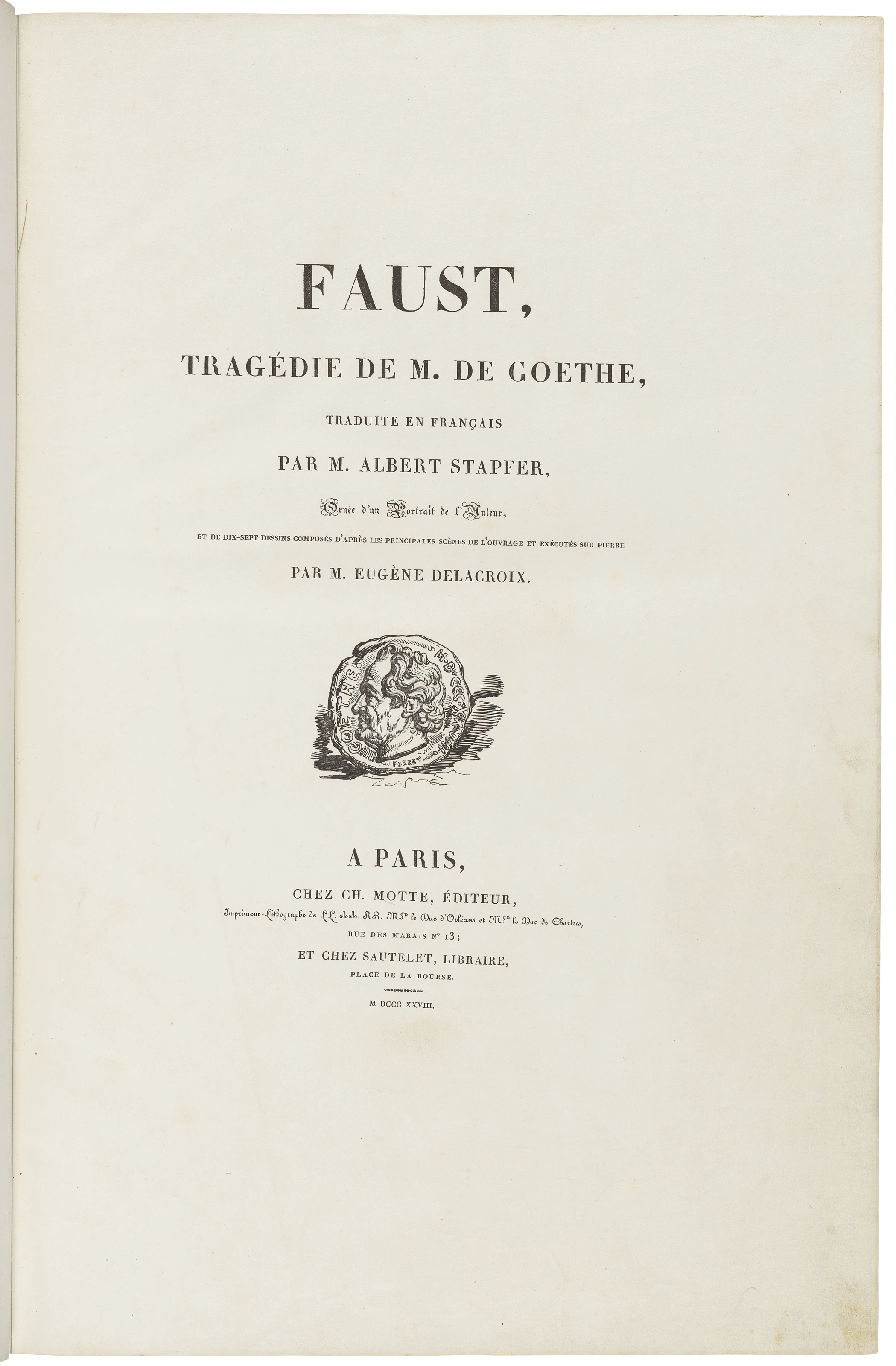 Johann Wolfgang von Goethe: Faust. Tragédie, 1828