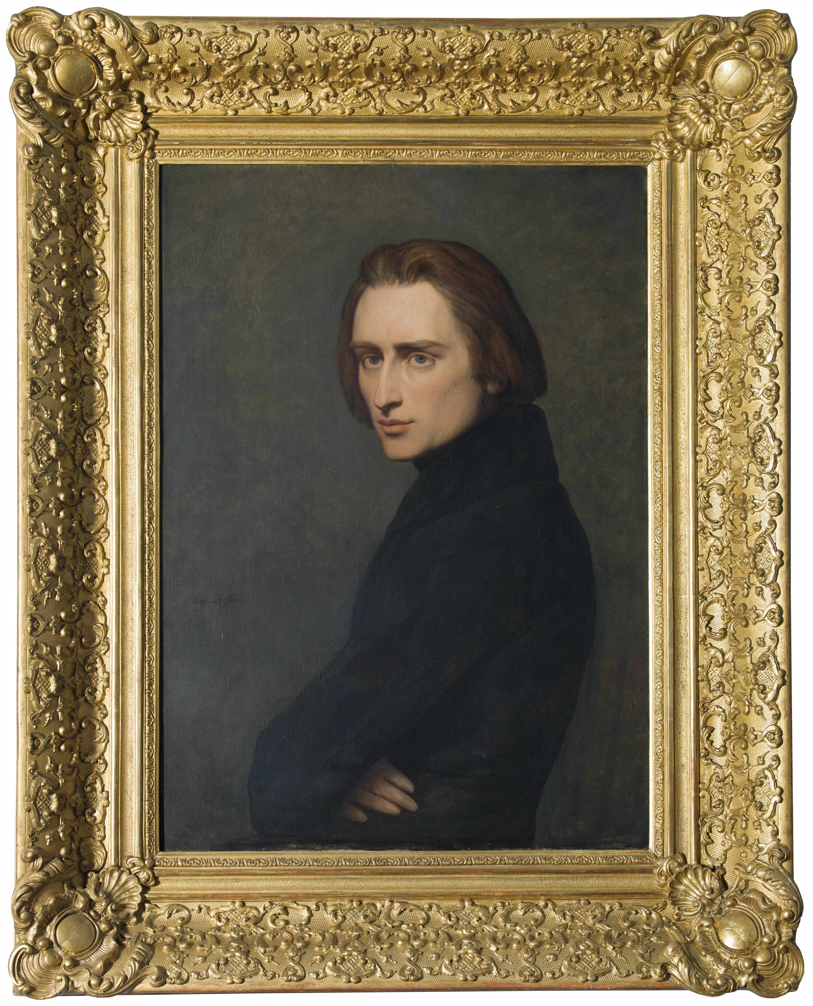 Ary Scheffer: Porträt Franz Liszt, 1837/1839