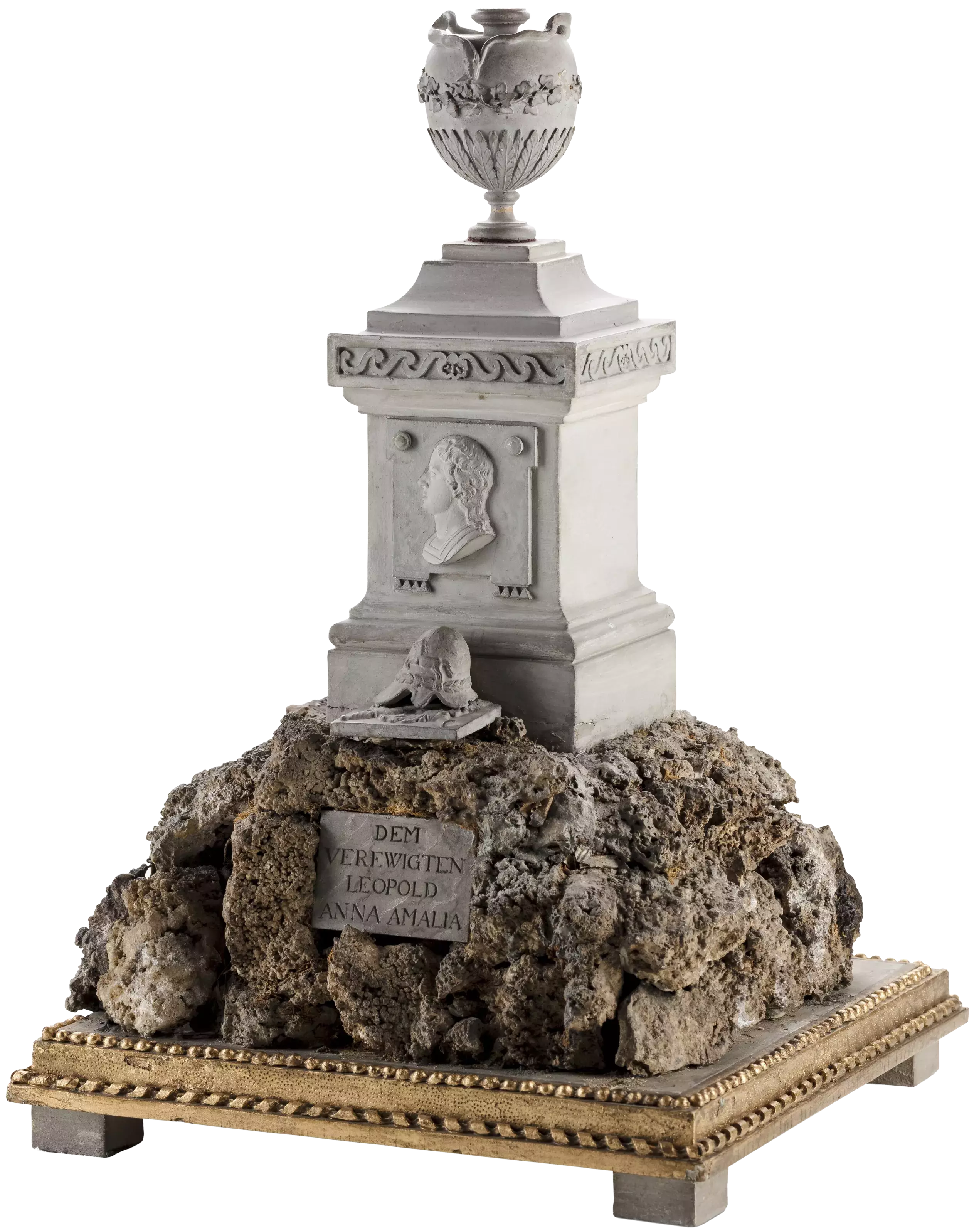 Adam Friedrich Oeser/Martin Gottlieb Klauer: Modell des Leopold-Denkmals für den Schlosspark Tiefurt, 1786