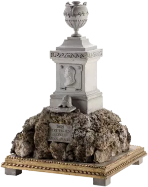 Adam Friedrich Oeser/Martin Gottlieb Klauer: Modell des Leopold-Denkmals für den Schlosspark Tiefurt, 1786