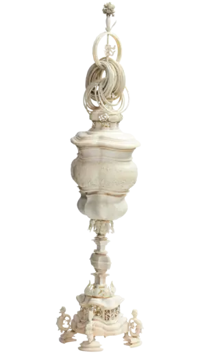 Marcus Heiden: Deckelpokal, 1644