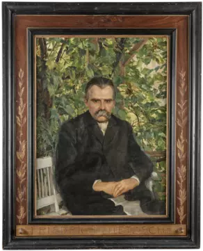 Curt Stoeving: Porträt Friedrich Nietzsche, 1894