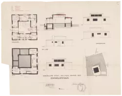 Georg Muche/Walter Gropius/Adolf Meyer: Baugesuch für das Haus Am Horn, 1923