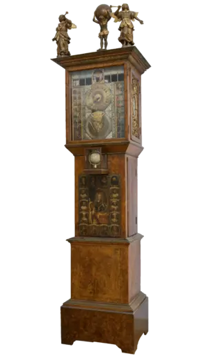 Johann Assmann: Lebenszeit- und Glockenspieluhr, 1706