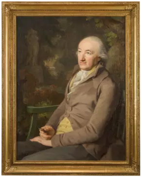 Johann Friedrich August Tischbein: Porträt Christoph Martin Wieland, 1796