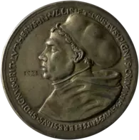 Monogrammist H G: Medaille auf Martin Luther, 1521